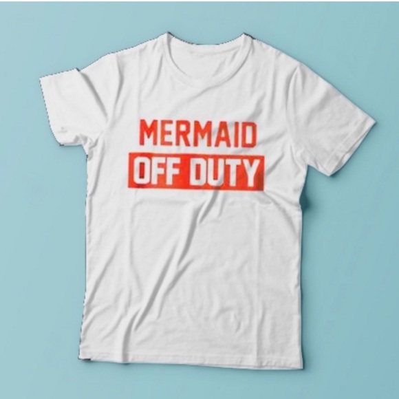 NWOT - Mermaid Off Duty Tee Shirt ☀️ - Picture 4 of 4